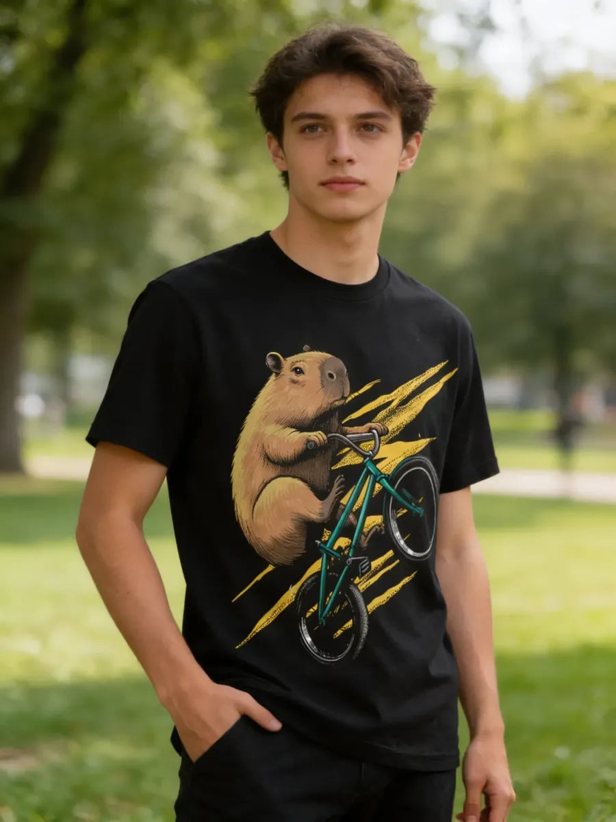 Camiseta Capibara Ciclista
