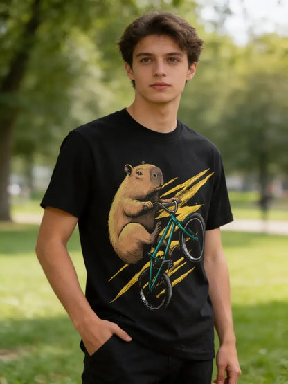 Camiseta Capibara Ciclista