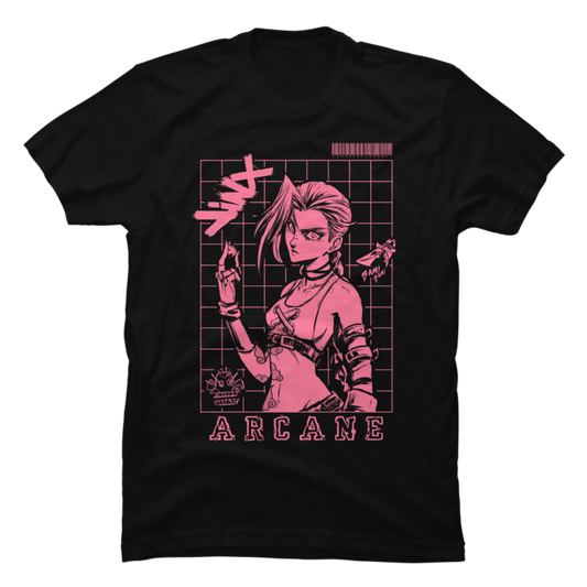 Camiseta Arcane Jinx