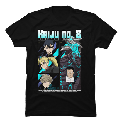 Camiseta Kaiju No. 8