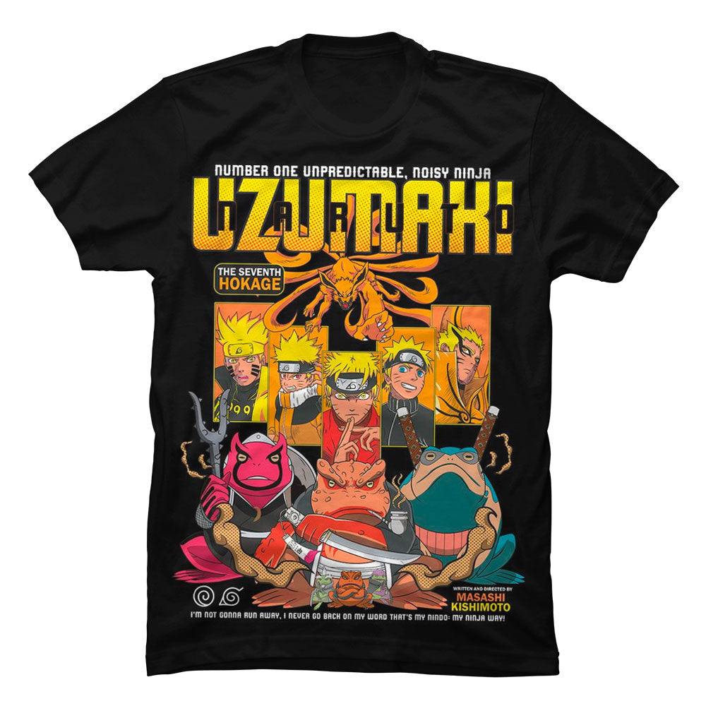 Camiseta Naruto Uzumaki