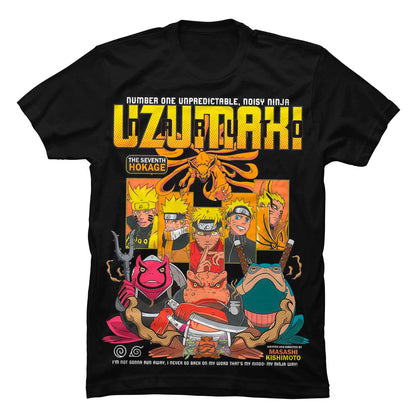 Camiseta Naruto Uzumaki