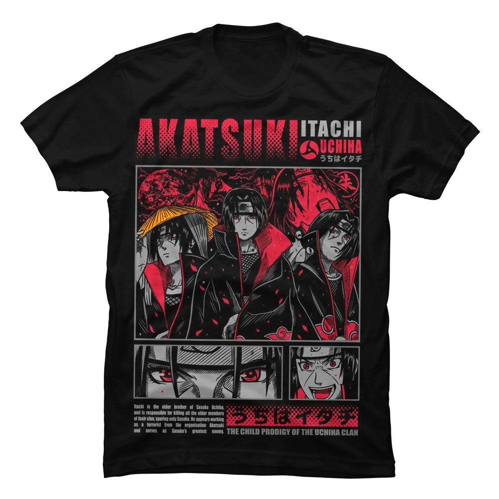 Camiseta Itachi Akatsuki