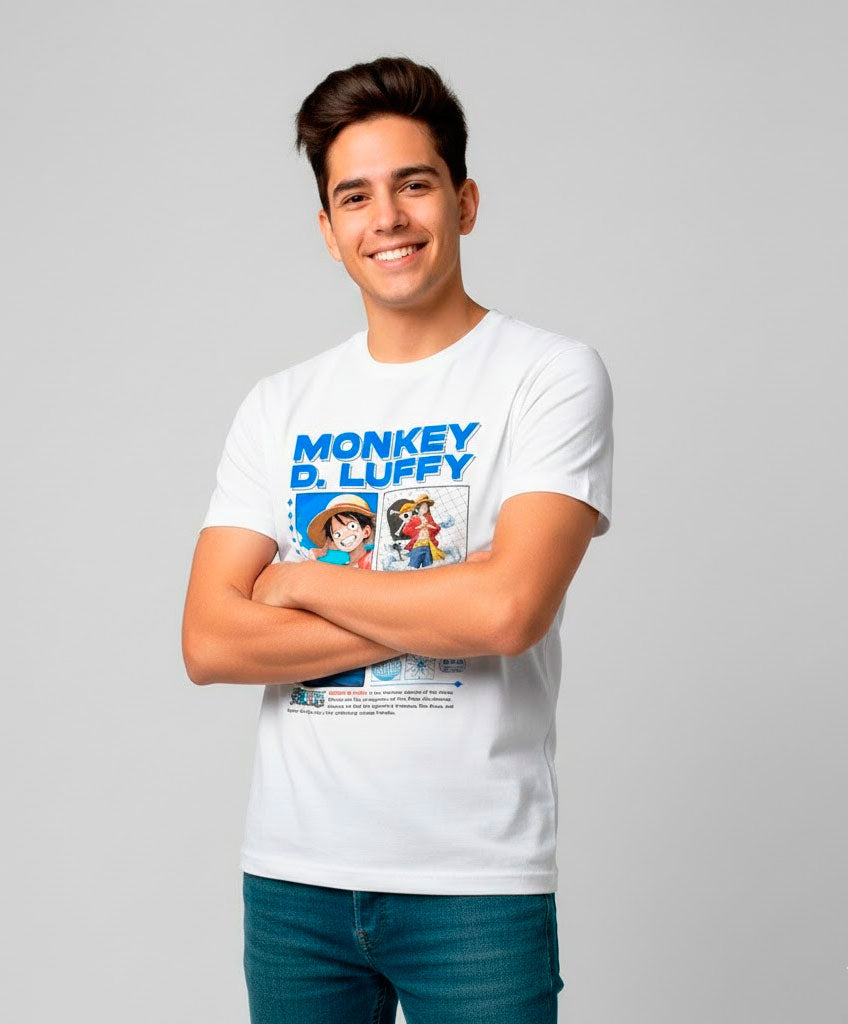 Camiseta One Piece Luffy Deluxe