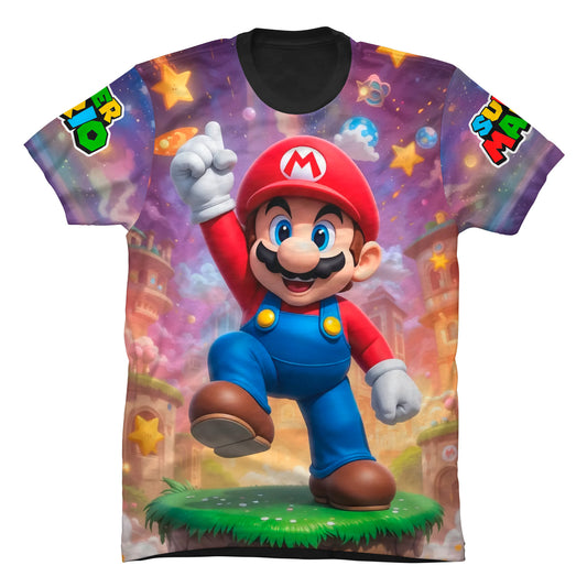 Camiseta Super Mario Bros AI