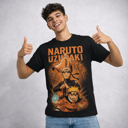 Camiseta Naruto Uzumaki