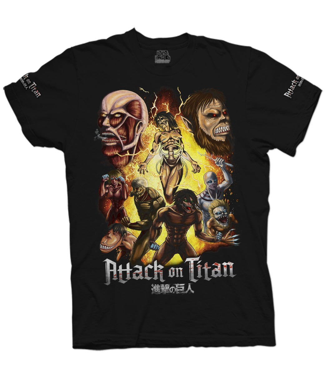 Camiseta Shingeki no Kyojin Ataque de los Titanes