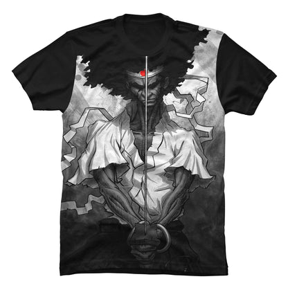 Camiseta Afro Samurai Anime Print