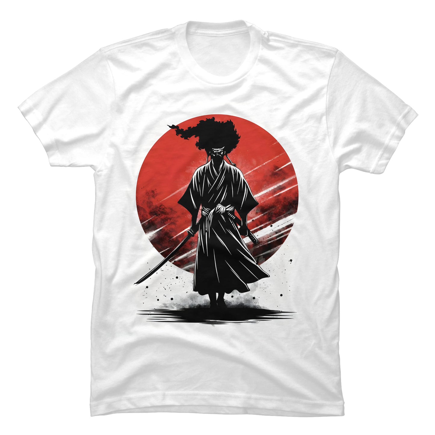 Camiseta Afro Samurai Anime Espada