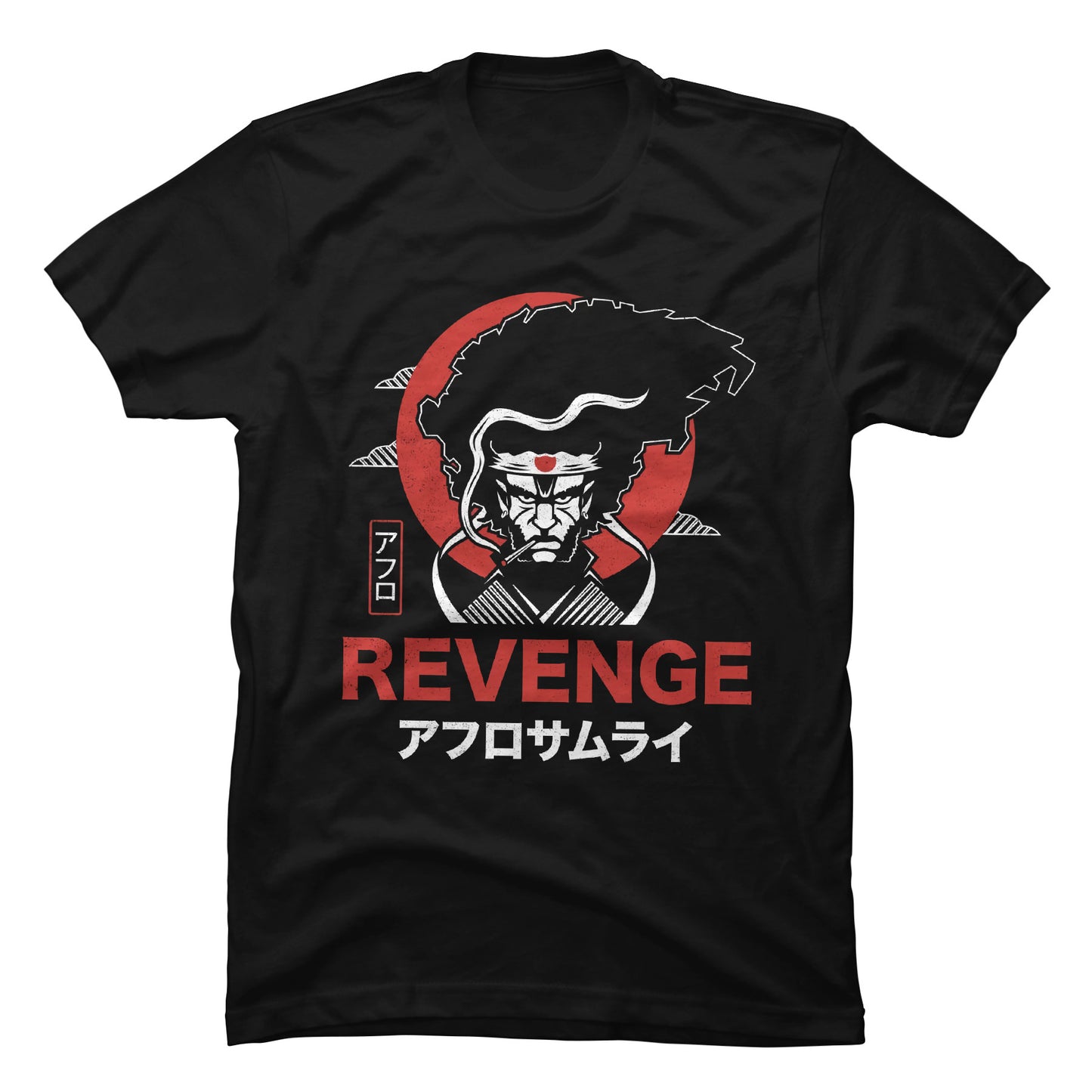 Camiseta Afro Samurai Anime Revenge