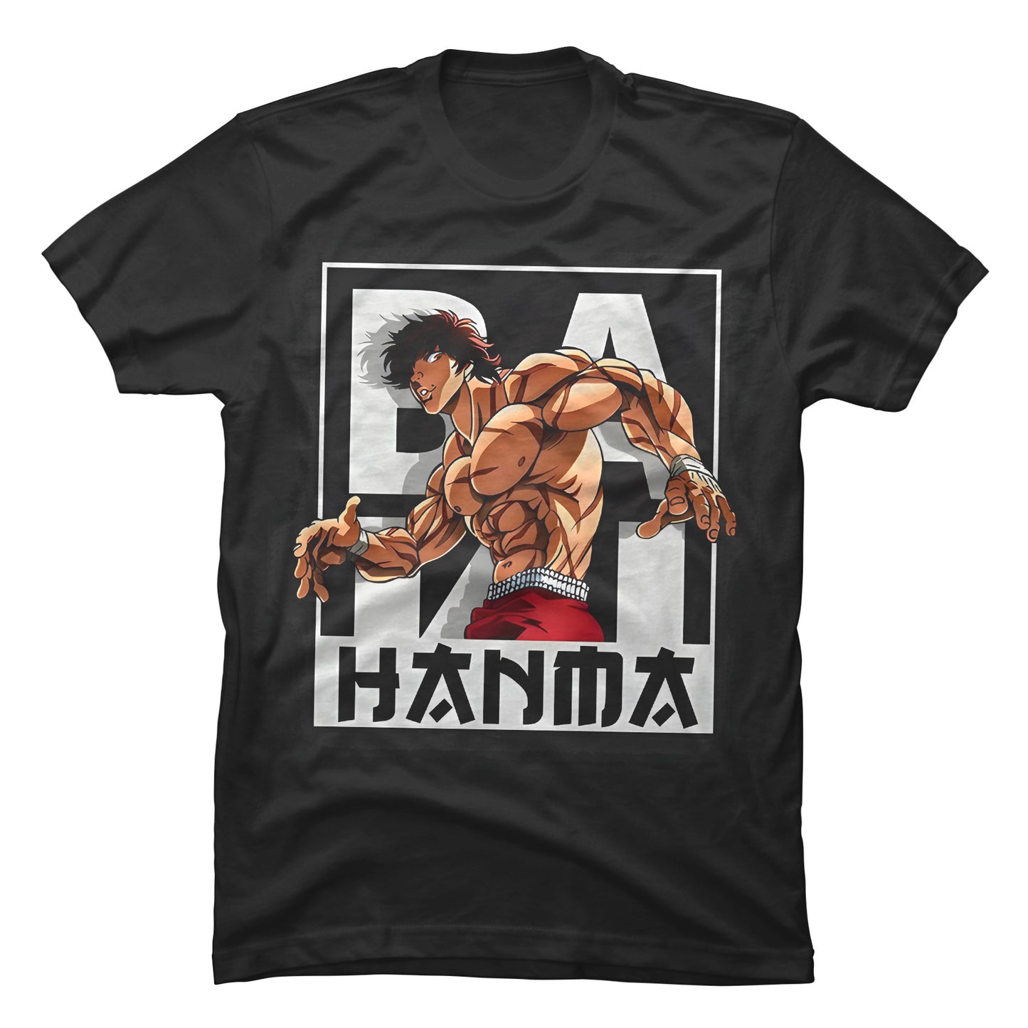 Camiseta Anime Baki