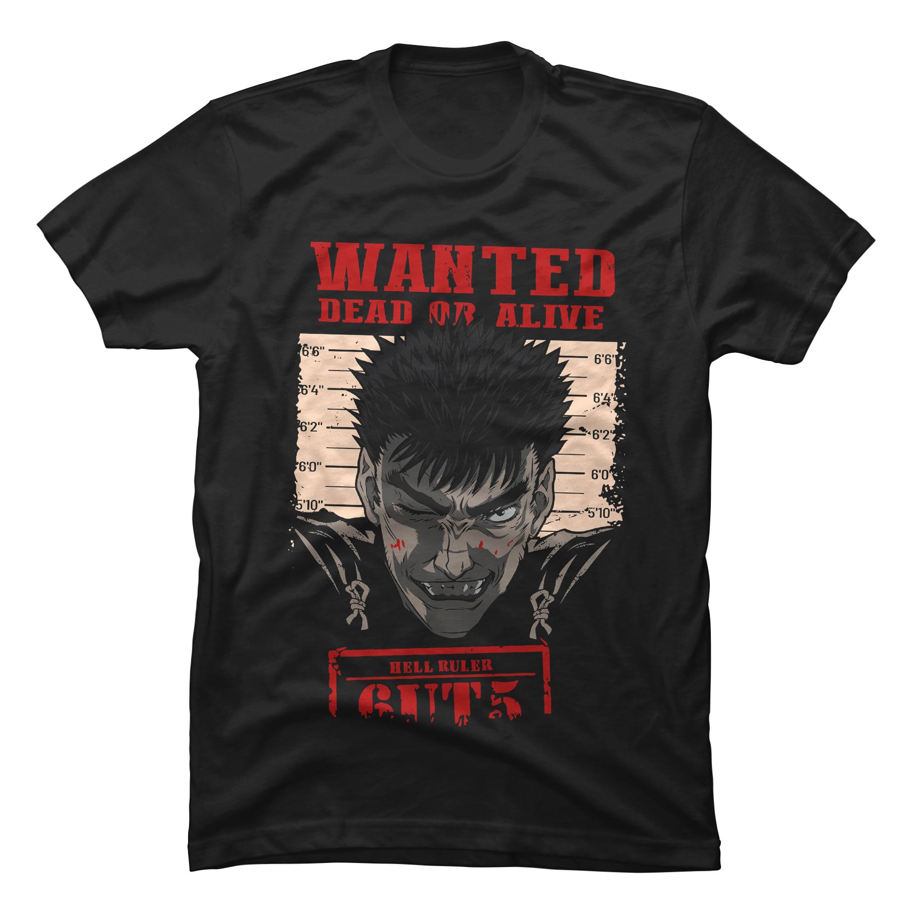 Camiseta Berserk Wanted
