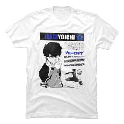 Camiseta Blue Lock Isagi