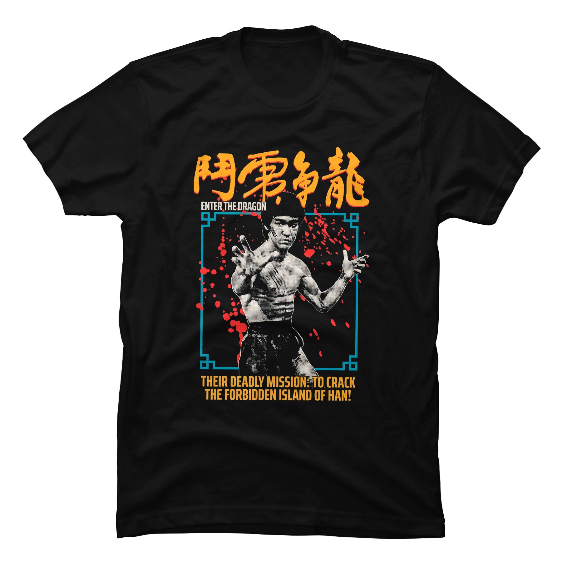 Camiseta Bruce Lee Enter The Dragon