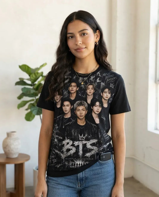 Camiseta BTS I Love You K-pop