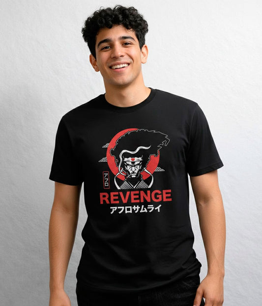 Camiseta Afro Samurai Anime Revenge