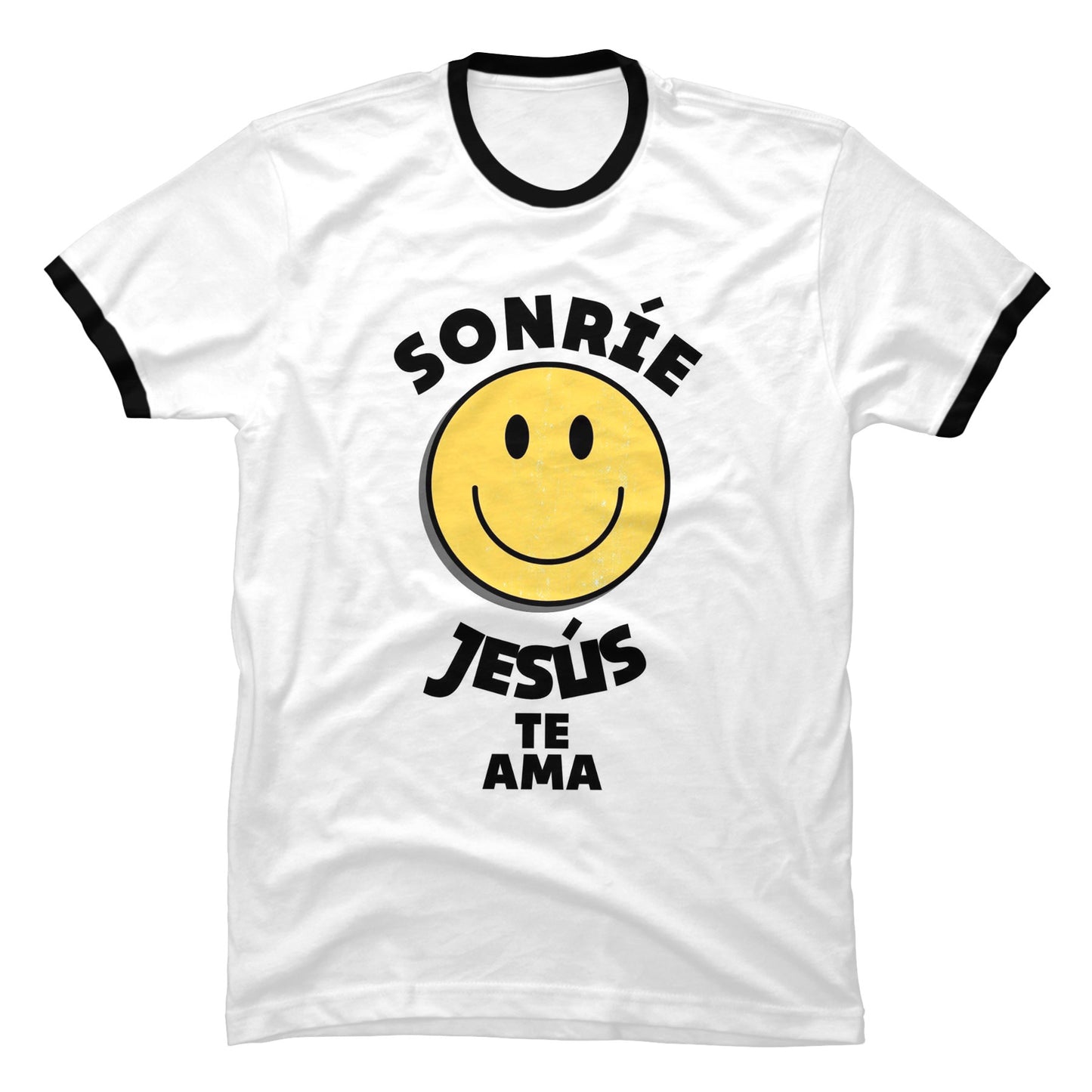 Camiseta Sonríe Jesús Te Ama