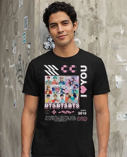 Camiseta BTS I Love You K-pop