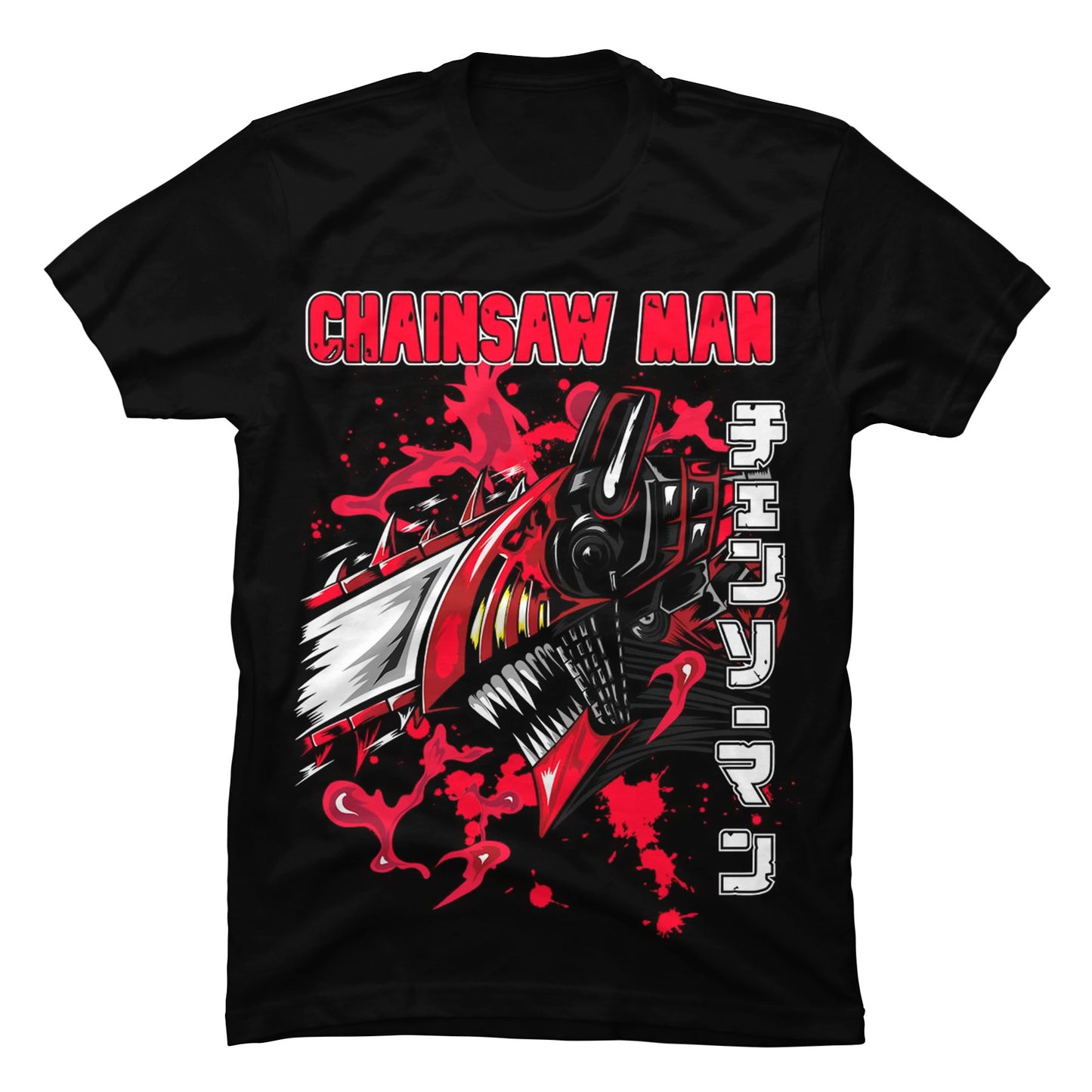 Camiseta Chainsaw Man Red