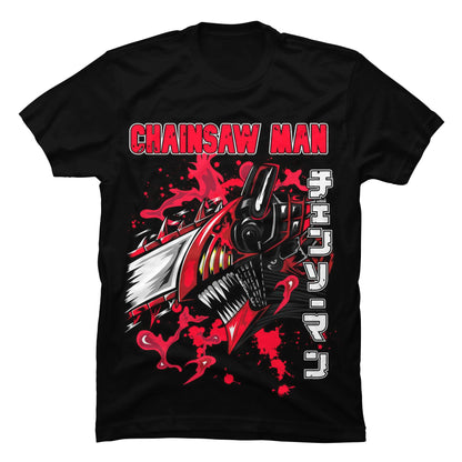 Camiseta Chainsaw Man Red