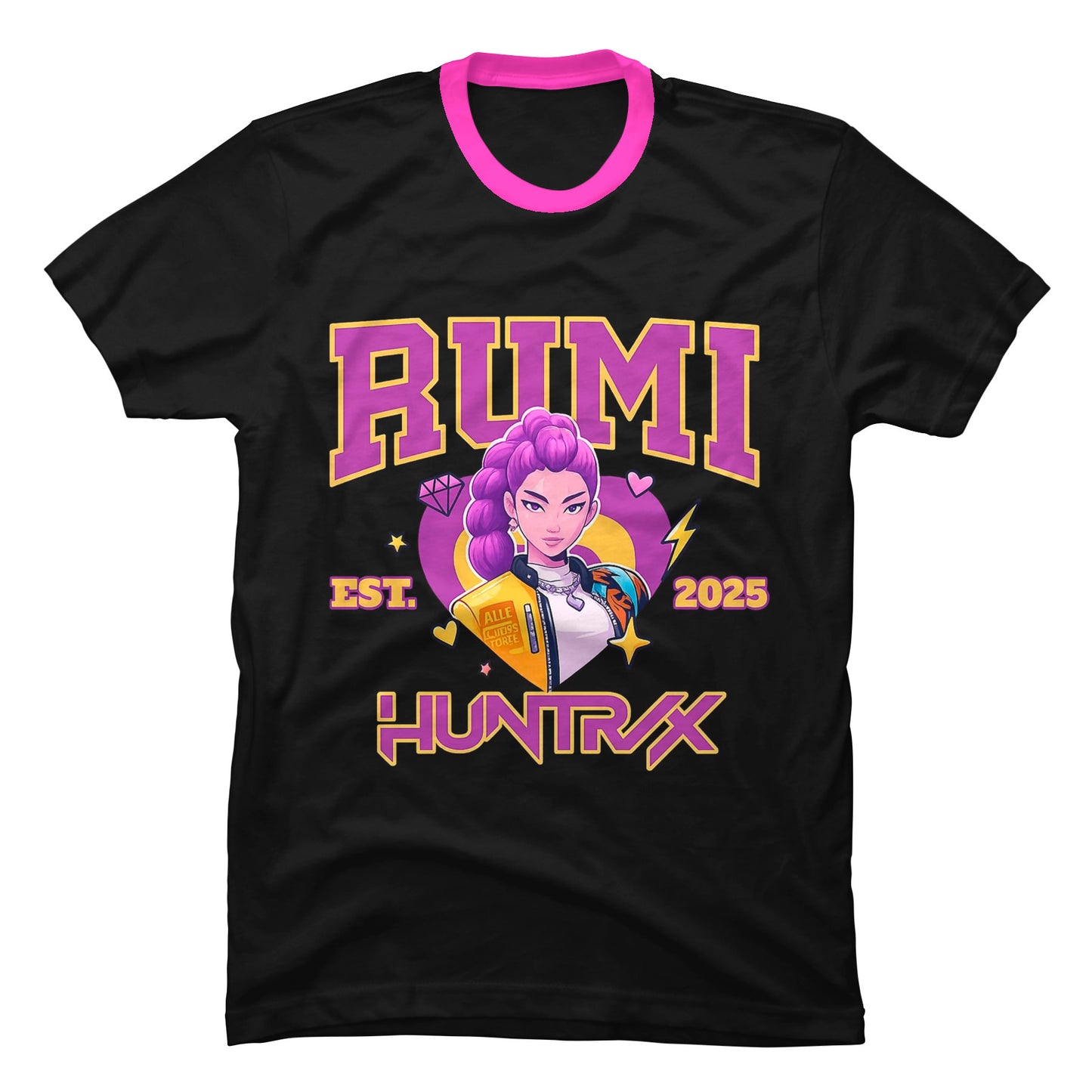 Camiseta Rumi Las Guerreras del K-pop