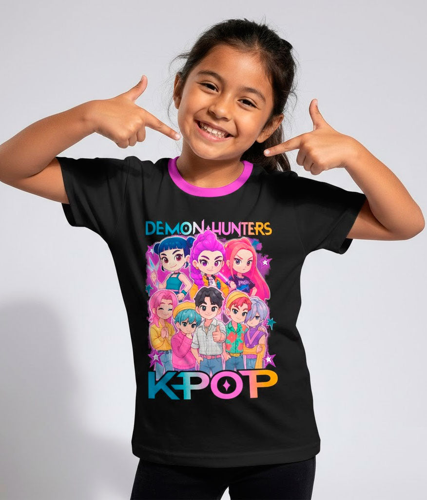 Camiseta Las Guerreras K-pop Saja Boys Kids