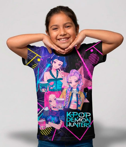 Camiseta Las guerreras K-pop Demon Hunters