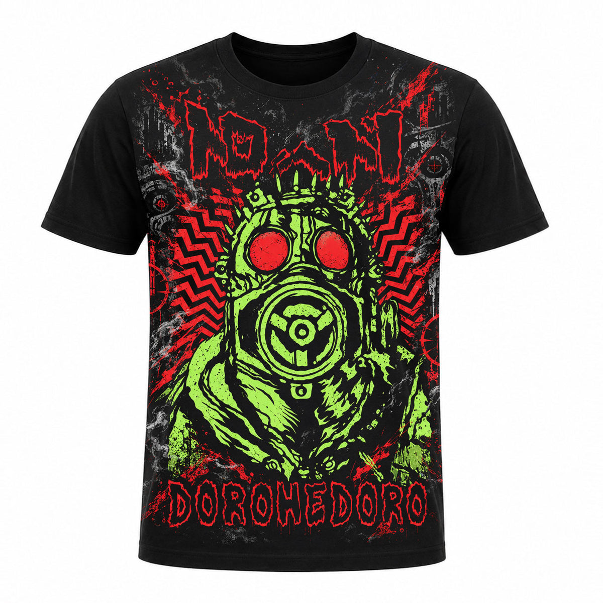 Camiseta en Tela Premium de 180grs con ilustración de la Camiseta Dorohedoro Kaiman.