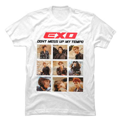 Camiseta Exo K-pop Dont Mess