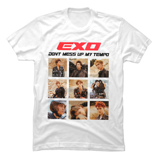 Camiseta Exo K-pop Dont Mess