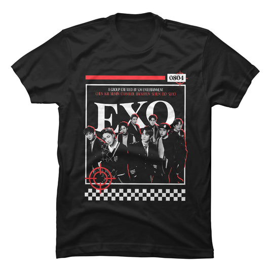 Camiseta Exo K-pop 0804