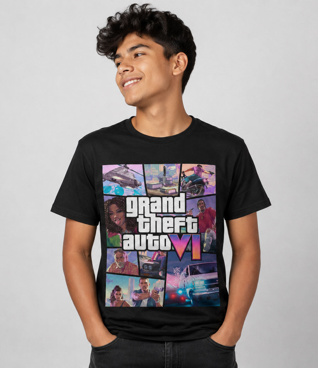 Camiseta Grand Theft Auto GTA VI