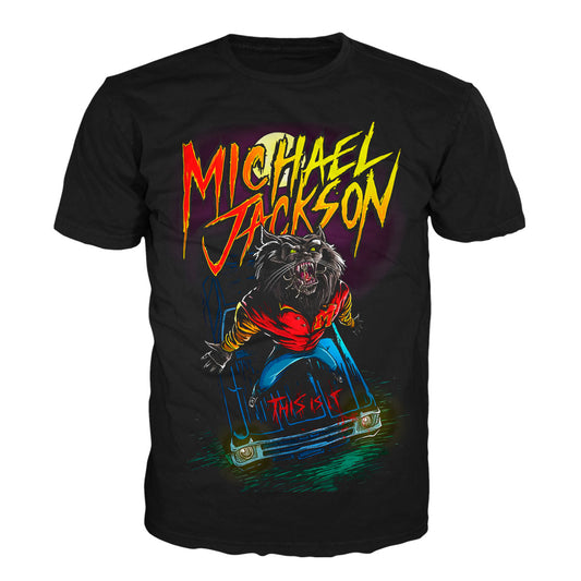 Camiseta Michael Jackson Thriller Lobo