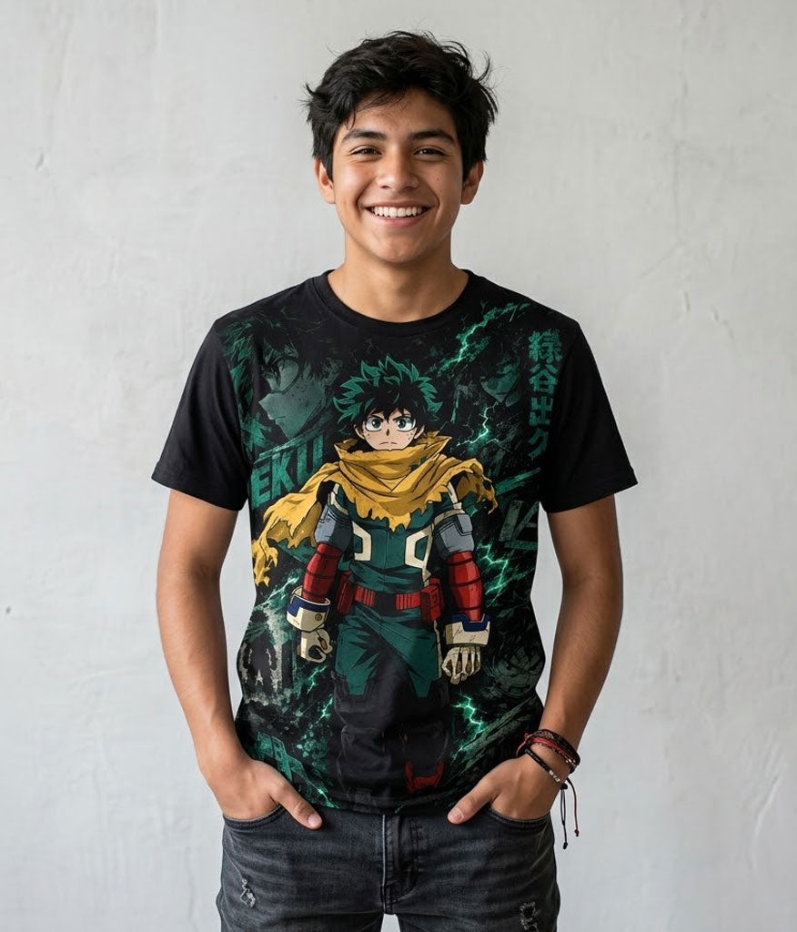Camiseta de Izuku Midoriya Deku