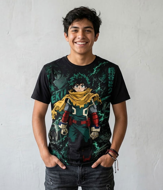 Camiseta de Izuku Midoriya Deku