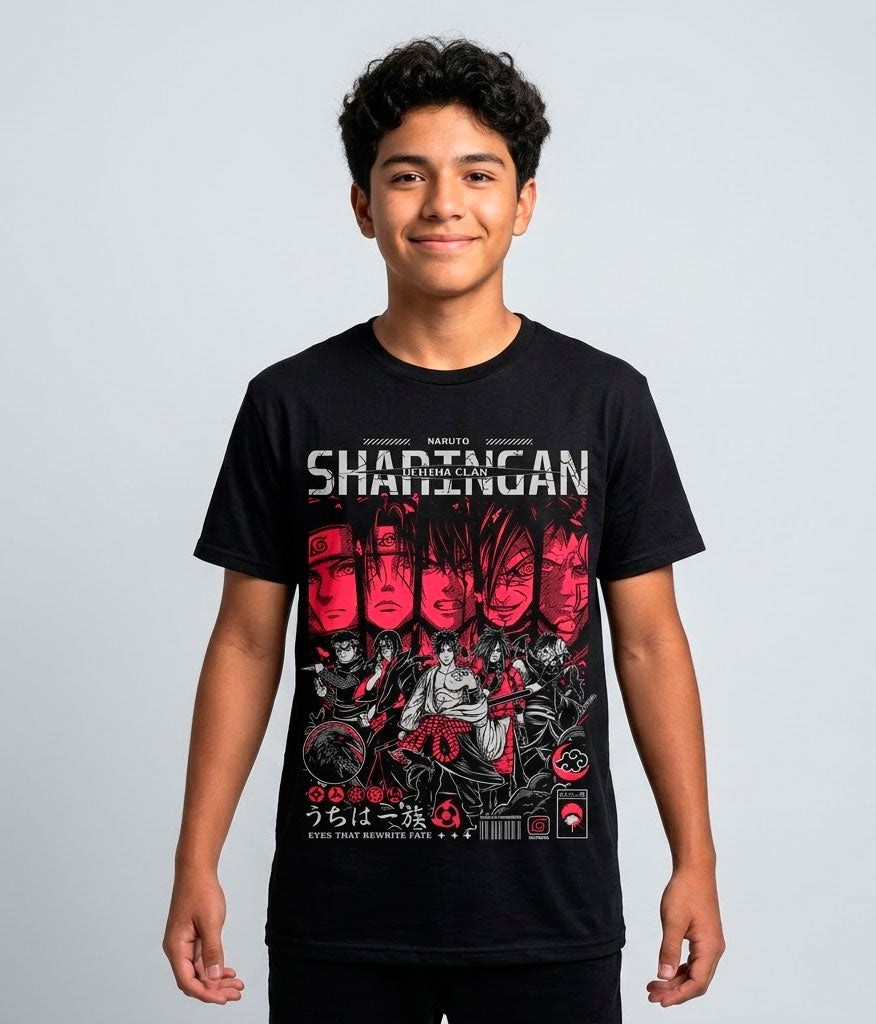 Camiseta Sharingan Clan Uchiha