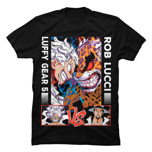 Camiseta Luffy Vs Lucci