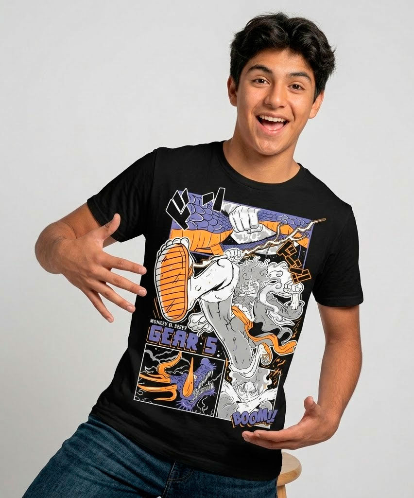 Camiseta One Piece Gears 5