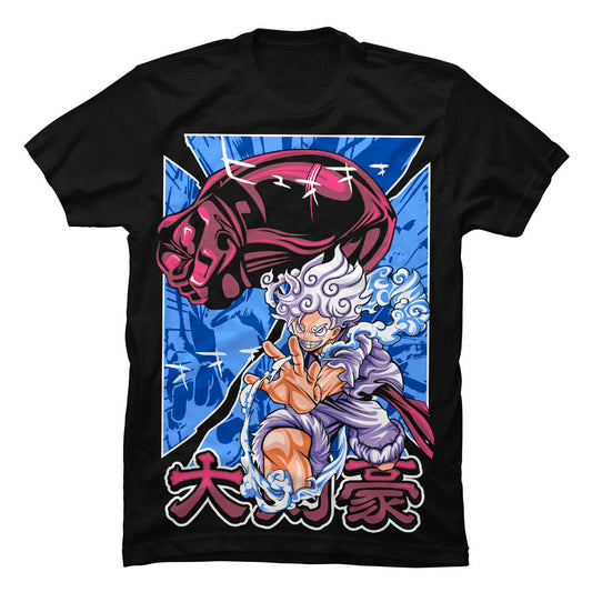 Camiseta One Piece Golpe Nika