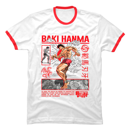Camiseta Anime Baki