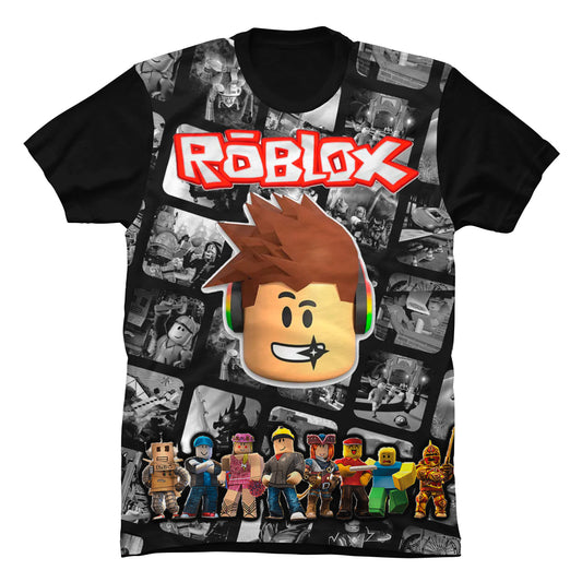 Camiseta Roblox Videojuegos Face