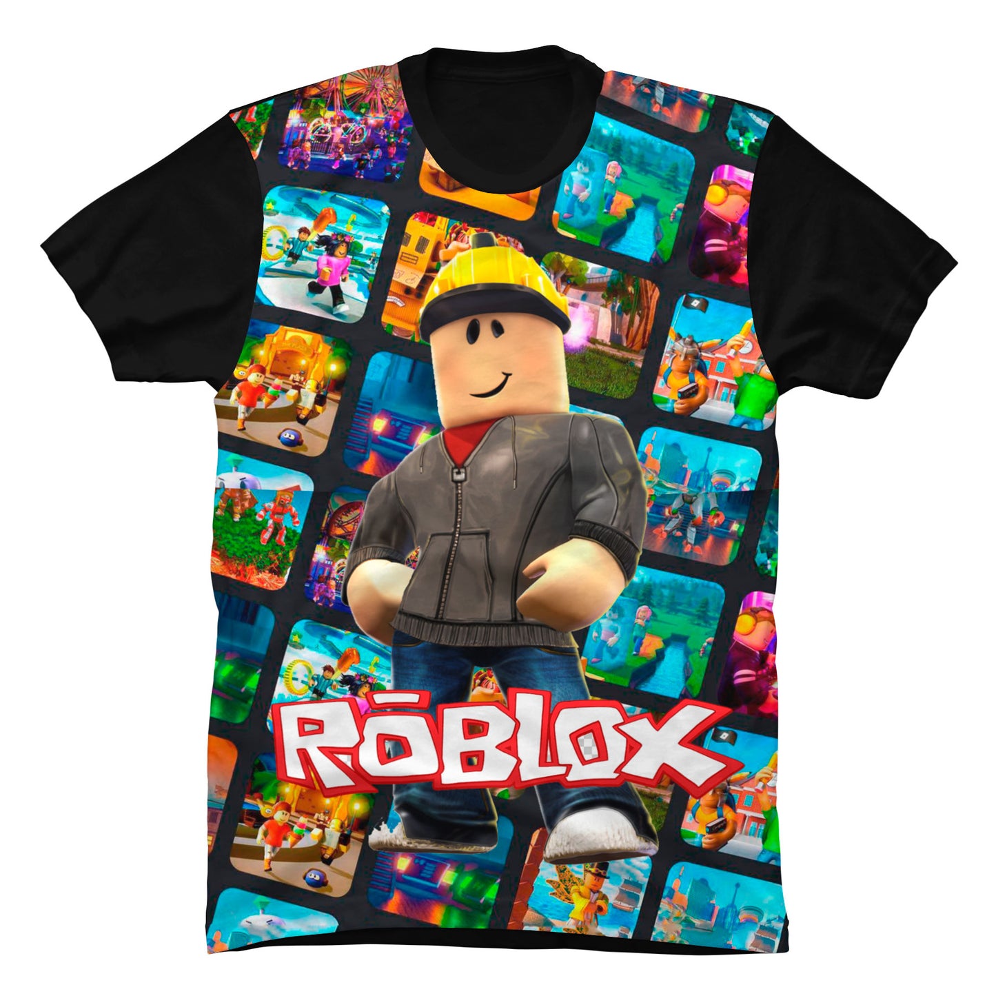 Camiseta Roblox Personaje Builderman