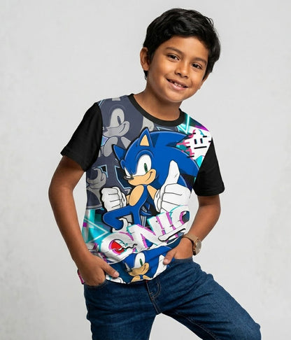 Camiseta Sonic El Erizo Azul