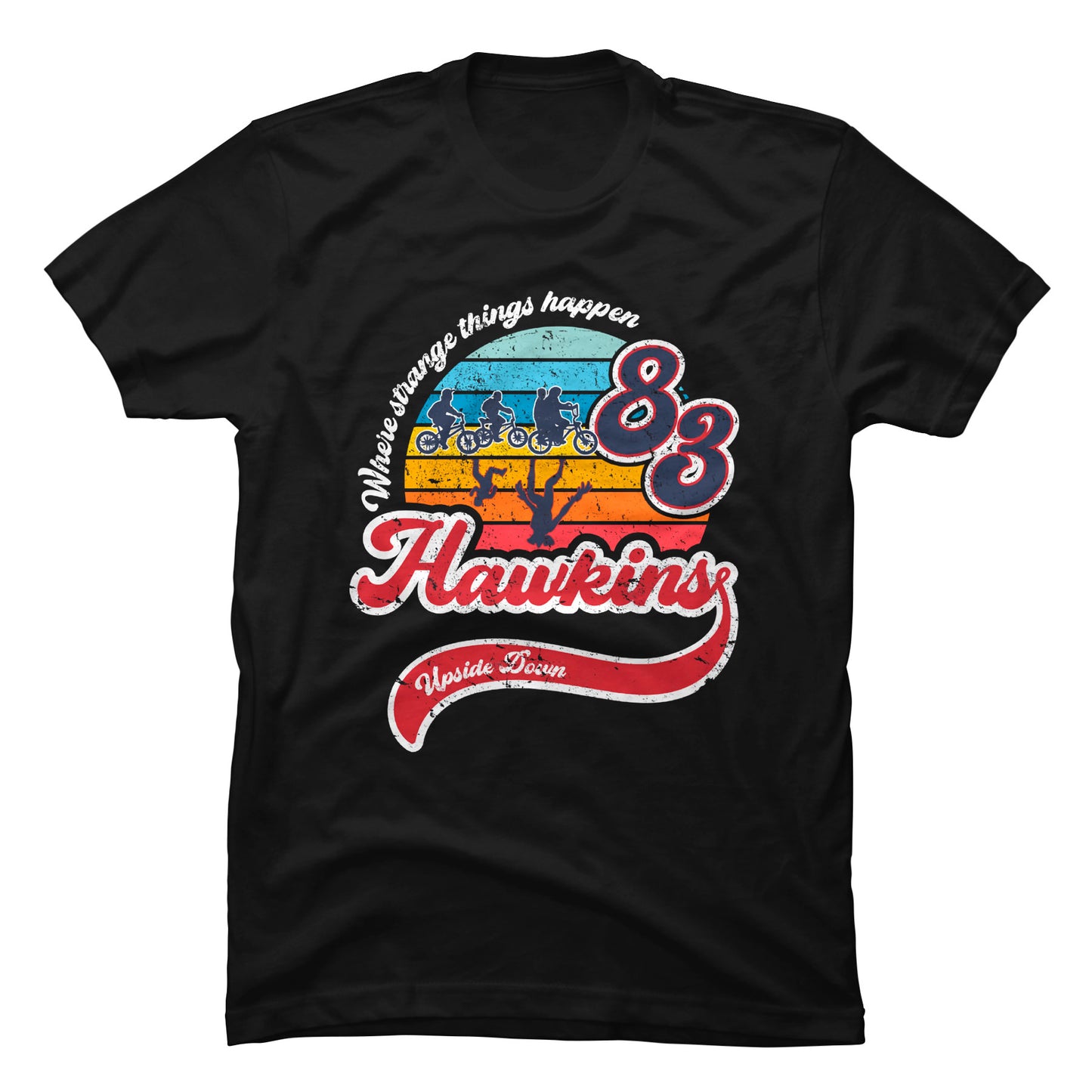 Camiseta Stranger Things Hawkins 83