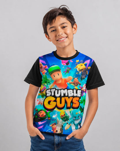 Camiseta Stumble Guys Personajes