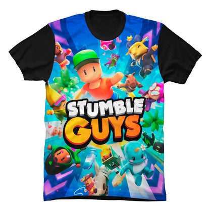 Camiseta Stumble Guys Personajes