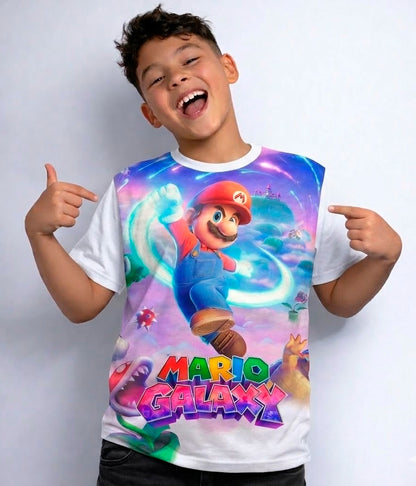 Camiseta Super Mario Galaxy La Película 2026