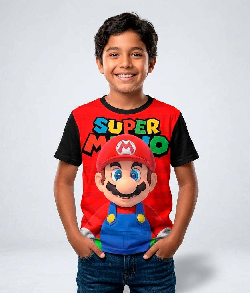 Camiseta Super Mario Bros