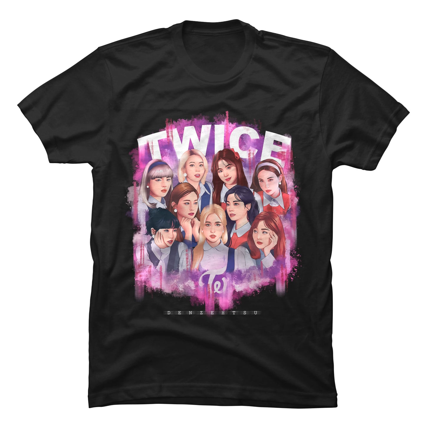 Camiseta TWICE K-pop Girls