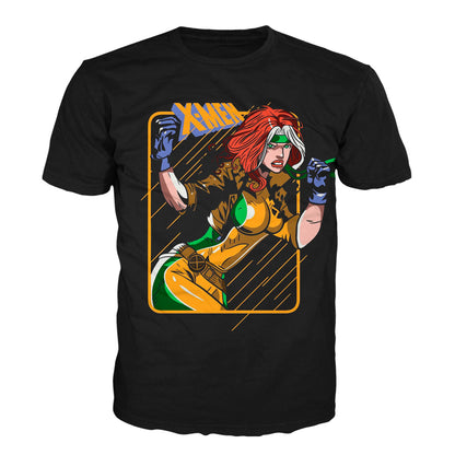 Camiseta en Tela Premium de 180grs con ilustración de la Camiseta Rogue Titania X-Men.